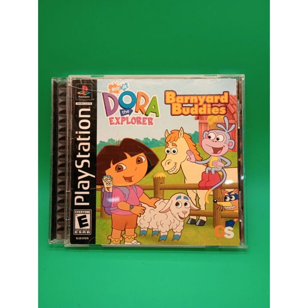 Dora the Explorer: Barnyard Buddies (Sony PlayStation 1, 2003)